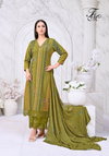 Lamhey By T&M Pure Corduroy Printed Dress Material Wholesalers In Surat
